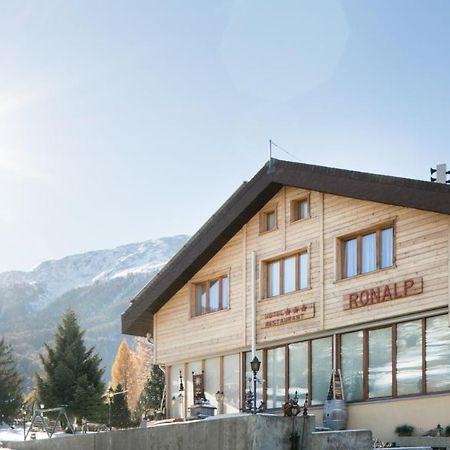 Hotel-Restaurant Ronalp Bürchen Buitenkant foto