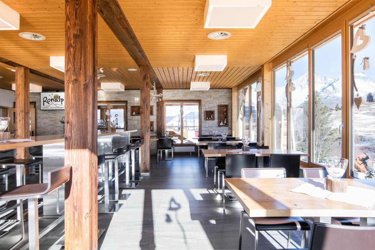 Hotel-Restaurant Ronalp Bürchen Buitenkant foto