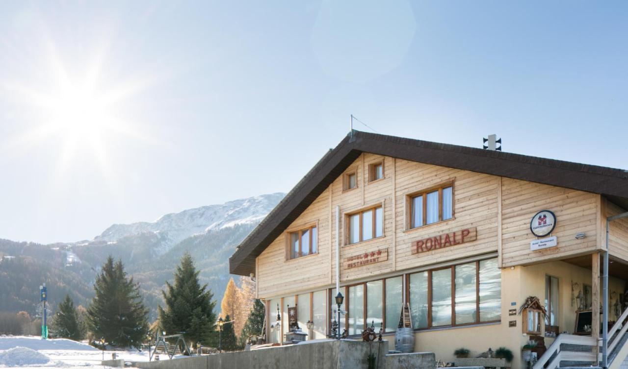 Hotel-Restaurant Ronalp Bürchen Buitenkant foto